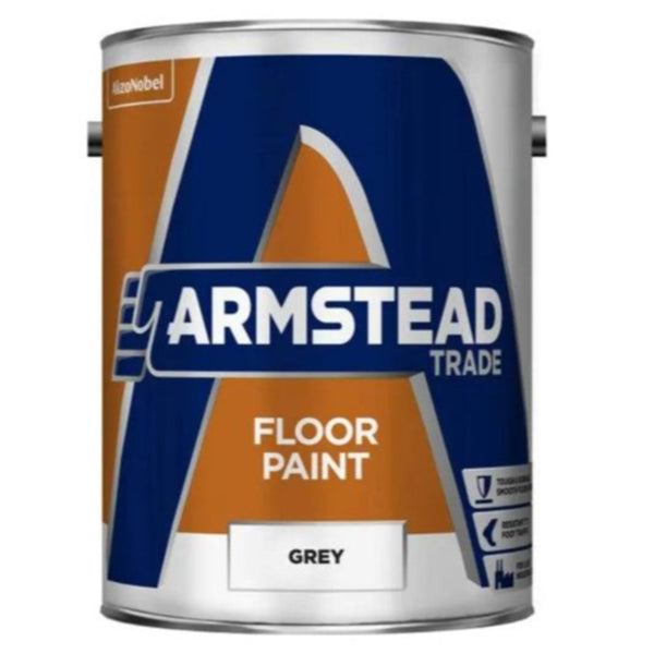 Armstead Trade Floor Paint Grey 5ltr