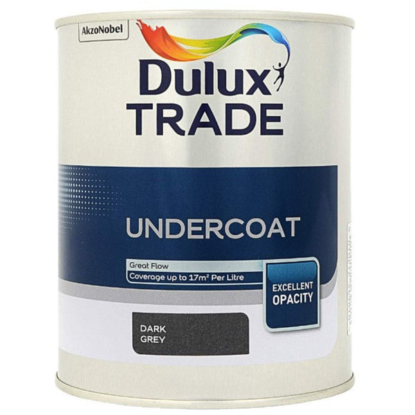 Dulux Trade Undercoat Dark Grey 1ltr