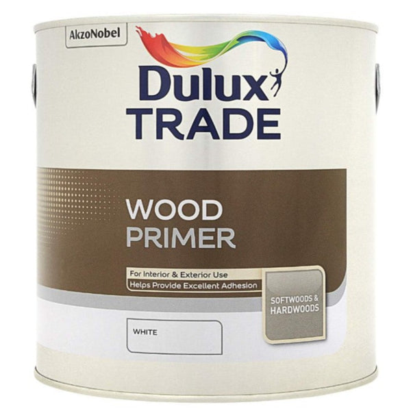 Dulux Trade Wood Primer White 2.5ltr