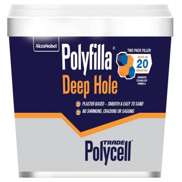 Polycell Polyfilla Deep Hole Filler 1kg