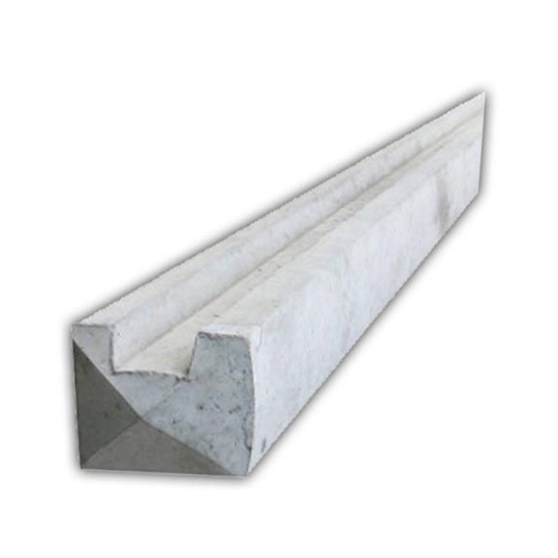 Concrete Slotted End Post