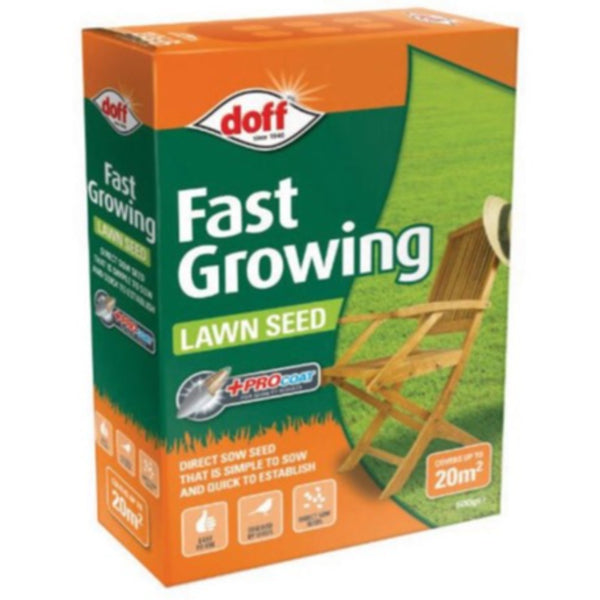 Doff Fast Growing Lawn Seed 500g