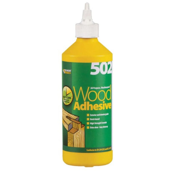 Everbuild 502 Wood Adhesive 1ltr