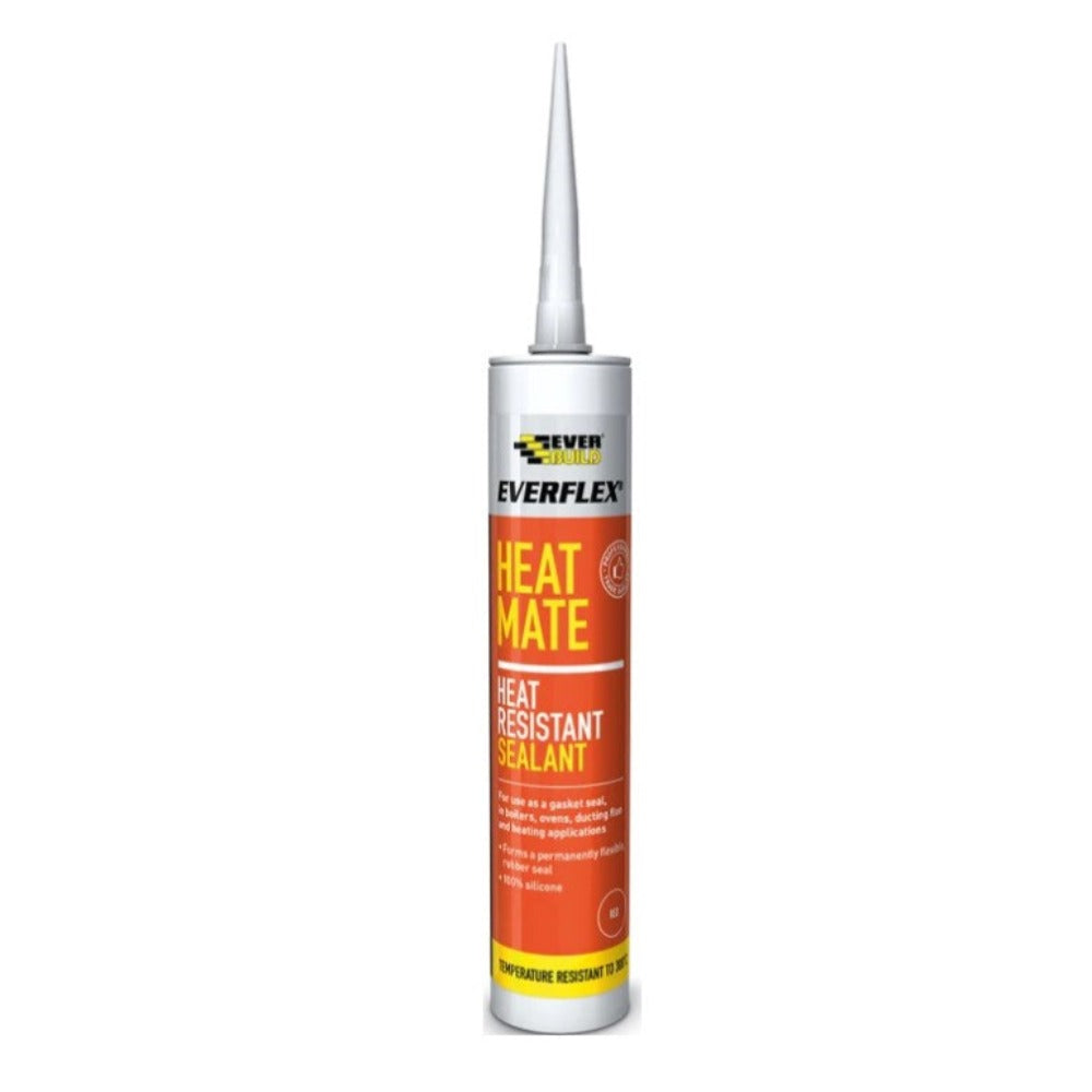 Everbuild Heat Resistant Sealant Red 295ml