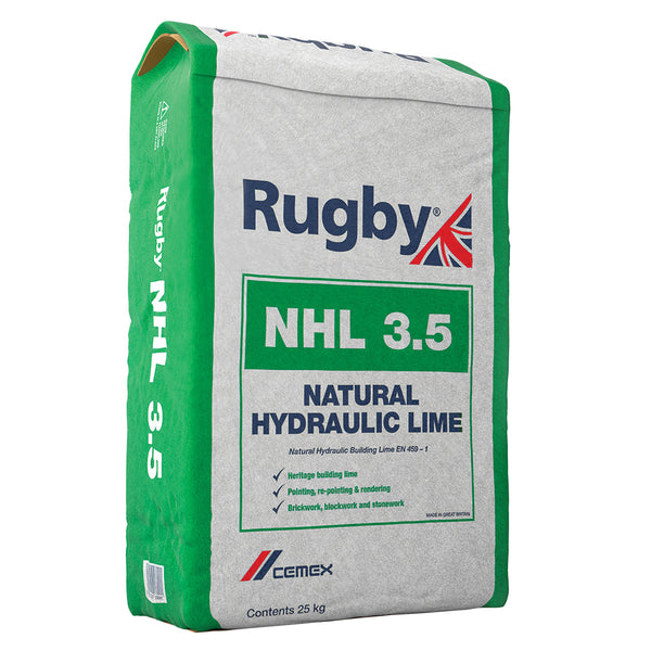 Rugby Hydraulic Lime (NHL 3.5) 25kg