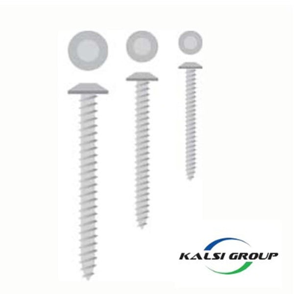 Plastic Poly Top Pins White