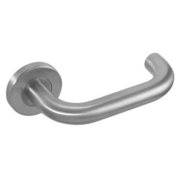 19mm Safety Lever On Round Rose Door Handle