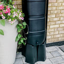 Slimline Waterbutt Kit With Butt, Stand & Diverter 100 Litre
