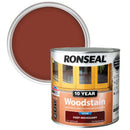 Ronseal 10 Year Woodstain Deep Mahogany 750ml