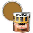 Ronseal 10 Year Woodstain Oak 750ml