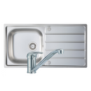 Stainless Steel Single Bowl Sink & Tap Pack