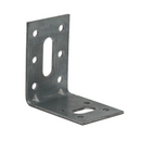 Galvanised Light Reinforced Angle Bracket 60mm x 60mm