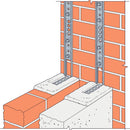 Wall Starter Kits Stainless Steel 2.4m Pack