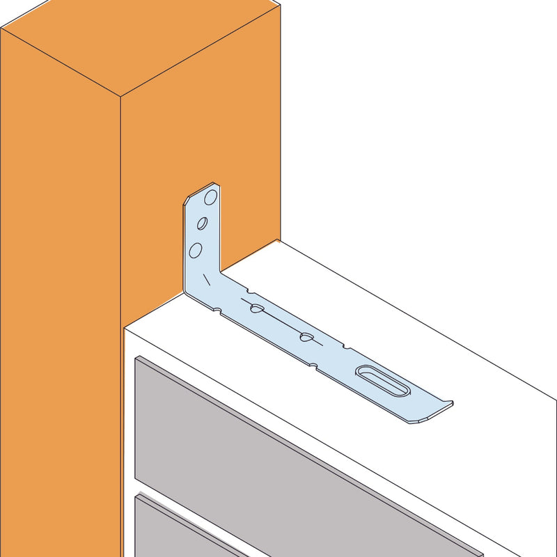 Galvanised Frame Tie 150mm