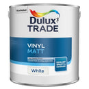 Dulux Trade Vinyl Matt White 2.5ltr