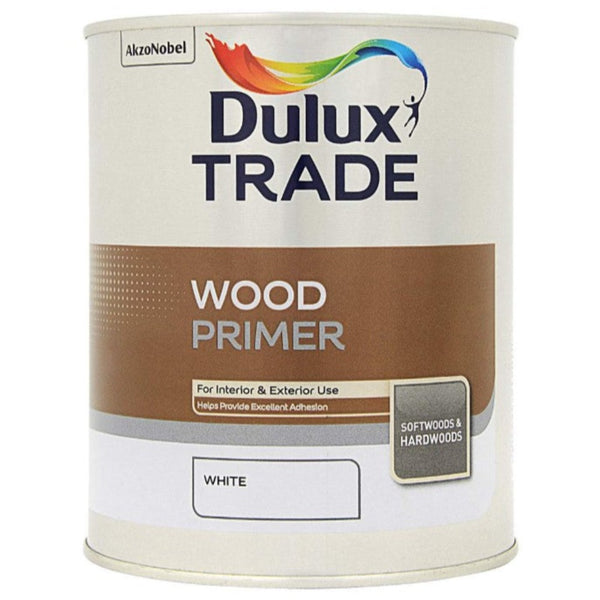 Dulux Trade Wood Primer White 1ltr