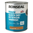 Ronseal Trade Quick Drying Interior Varnish Antique Pine 750ml