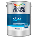 Dulux Trade Vinyl Matt White 5ltr