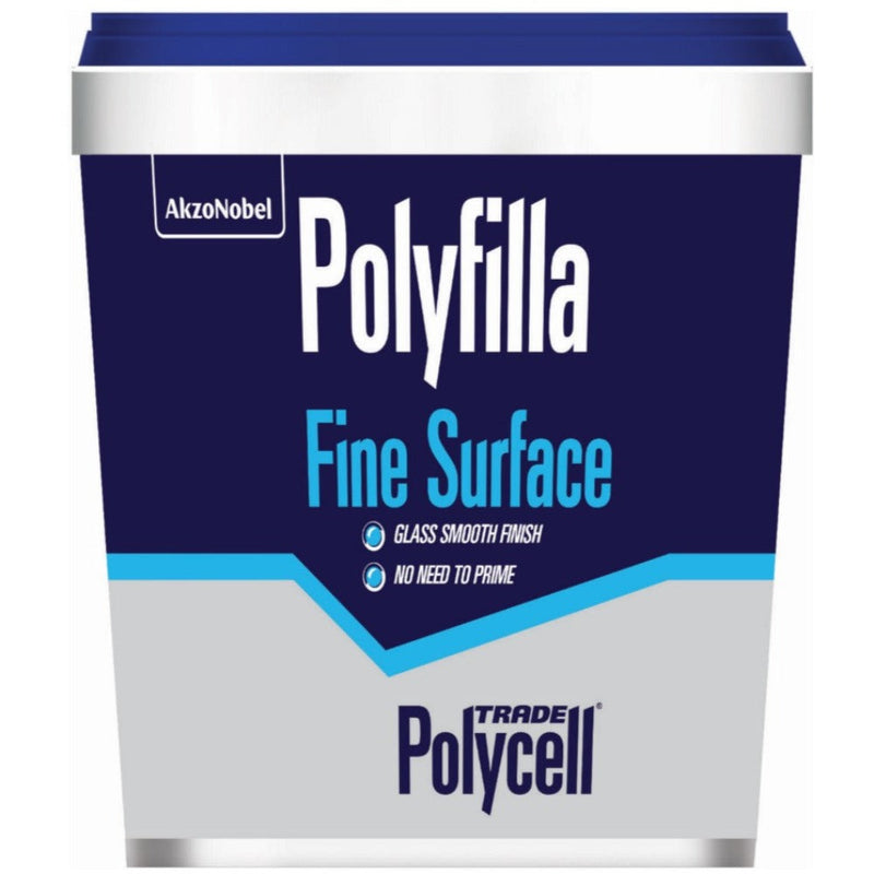 Polycell Polyfilla Fine Surface Filler Ready Mix 1.75kg