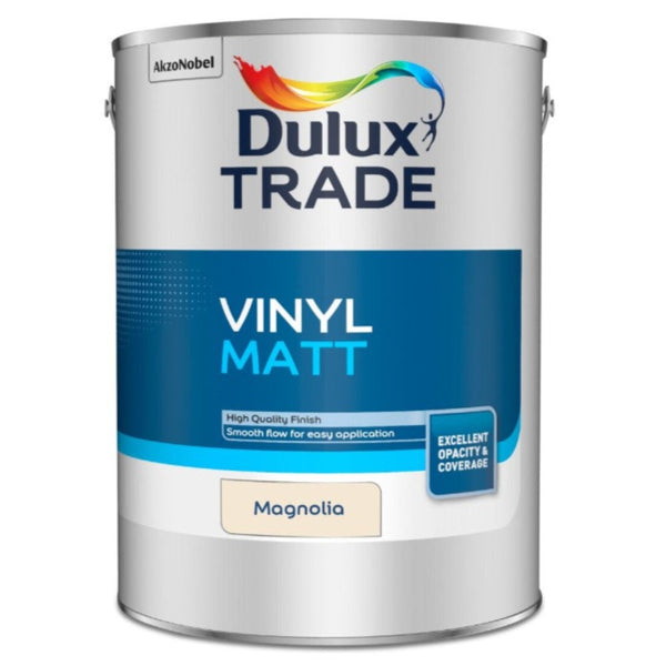 Dulux Trade Vinyl Matt Magnolia 5ltr