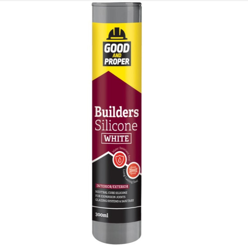 Good And Proper Builders Silicone 300ml White