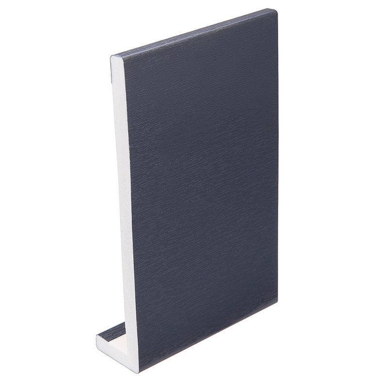 Plastic Anthracite Square Refurb Fascia 9mm x 250mm x 5m