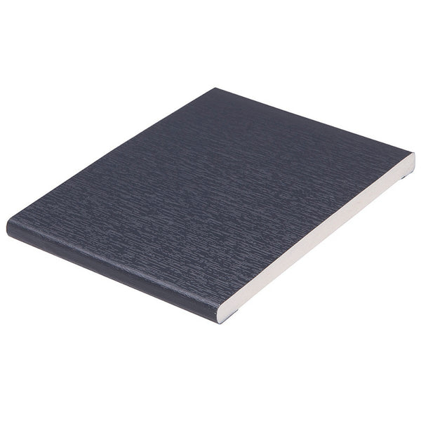 Plastic Anthracite Soffit Flat Board 9mm x 150mm x 5m