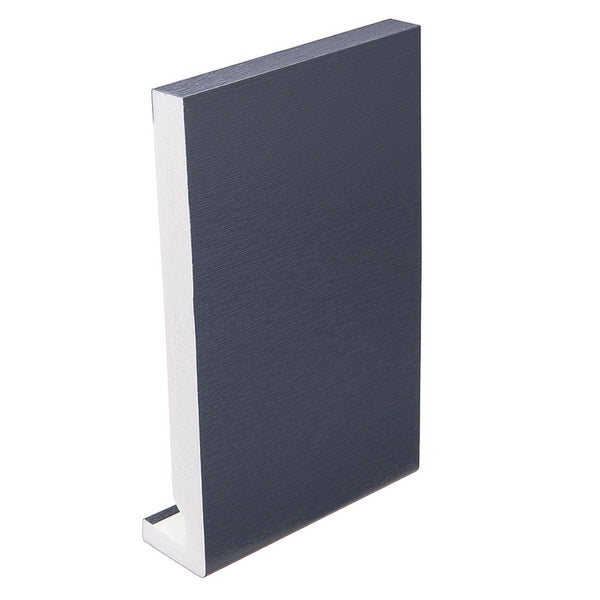 Plastic Anthracite Square Fascia 16mm x 405mm x 5m
