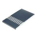 Plastic Anthracite Vented Soffit Flat Board 9mm x 225mm x 5m