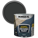 Ronseal Ultimate Protection Decking Paint Charcoal 2.5ltr