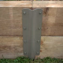 FenceMate Galvanised Double Sleeper Pin Straight Bracket 750mm