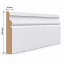 Primed MDF Ogee Skirting 18 x 144mm (4.4m Length)