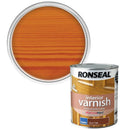 Ronseal Diamond Hard Interior Varnish Dark Oak 750ml