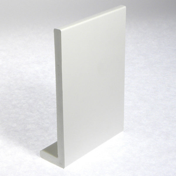 Plastic White Square Refurb Fascia 9mm x 150mm x 5m