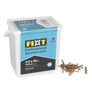 FIXT Performance Woodscrews 4.0 x 40mm Tub of 1200
