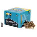 FIXT Performance Woodscrews 4.0 x 45mm Box of 200