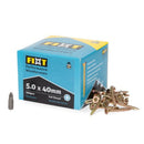 FIXT Performance Woodscrews 5.0 x 40mm Box of 200