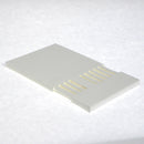 Plastic White Vented Soffit Flat Board 9mm x 175mm x 5m