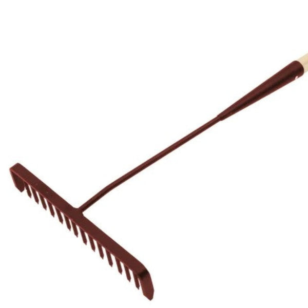 Faithfull Wooden Handle Tarmac Rake