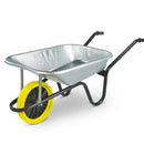 Wheelbarrow 85L Galvanised With Puncture Proof Wheel