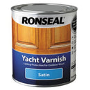Ronseal Exterior Yacht Wood Varnish Clear Satin 1ltr