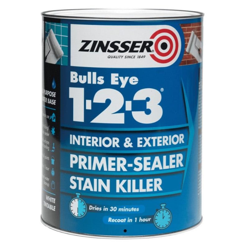 Zinsser Bulls Eye® 1-2-3 Primer, Sealer & Stain Killer