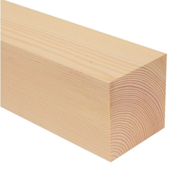 100 x 100mm Planed Square Edge Redwood Timber