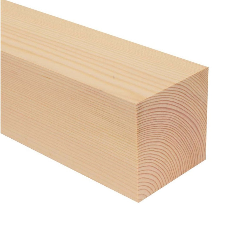 100 x 100mm Planed Square Edge Redwood Timber