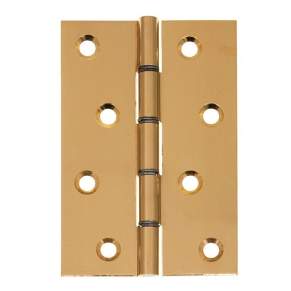 Brass Double Steel Washered Hinge