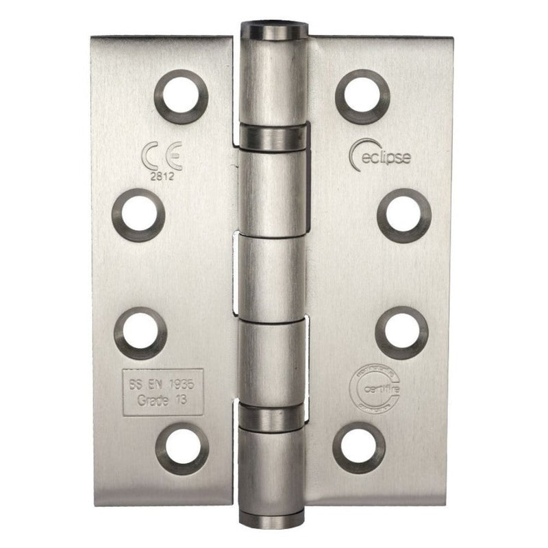 102mm x 76mm Grade 13 Stainless Steel Ball Bearing Hinge