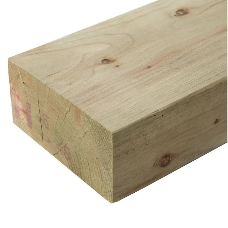 Treated Kiln Dried C24 Timber 75 x 150mm (6"x3") (6x3) (3x6)