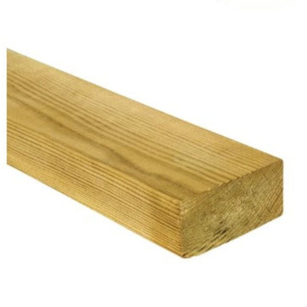 Treated Kiln Dried C24 Timber 47 x 100mm (4"x2") (4x2) (2x4)