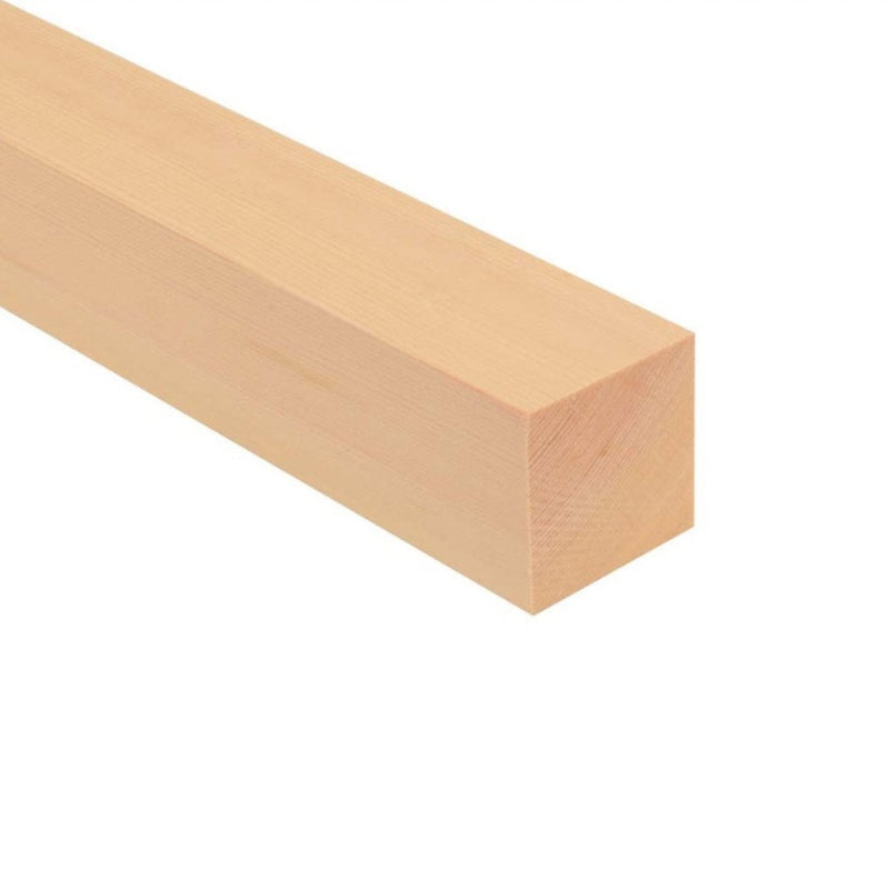 50 x 50mm Planed Square Edge Redwood Timber