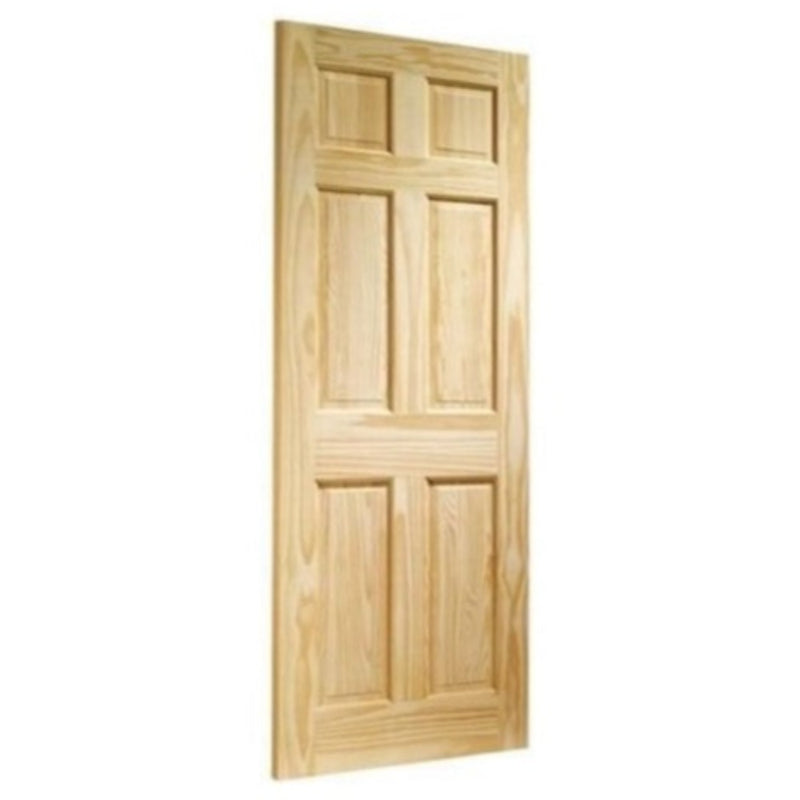 Internal 6 Panel Pine Door